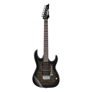 Imagem de Guitarra Ibanez GRX70QA TRANSPARENT BLACK SUNBURST
