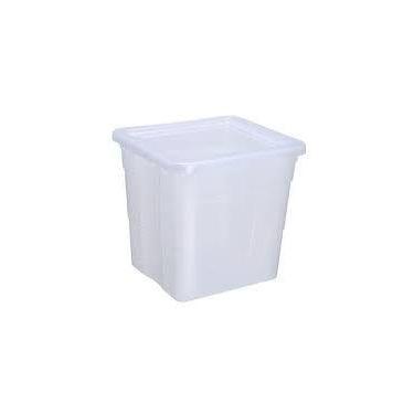Imagem de CAIXA ORGANIZADORA 42L BIOPRATIKA 41,3x37,3x39,3CM COM TAMPA 0570 - PL