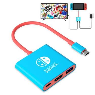 Imagem de Estação de ancoragem Switch pdobq portátil para Nintendo Switch