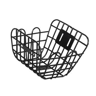 Imagem de Generic Cesta de bicicleta infantil frontal, cesta de bicicleta infantil resistente para triciclos infantis, à prova d'água, meninos e meninas, fácil, S Lamp Fork Mount