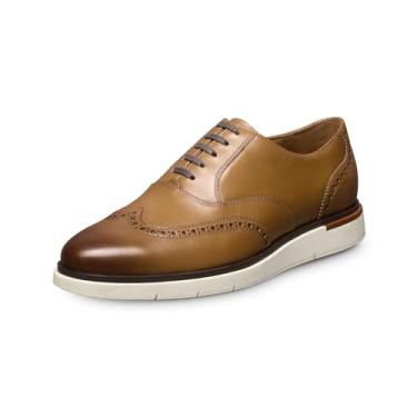 Imagem de Allen Edmonds Sapato Oxford masculino Carson Wing, Couro de nogueira, 46
