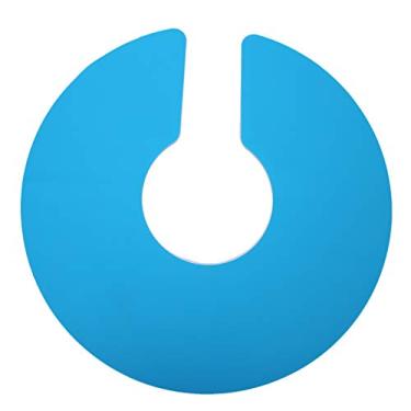 Imagem de Xale de cabeleireiro de silicone munefe, capa de corte de cabelo, bloco de shampoo de silicone para proteção eficaz de pescoço e roupas (Azul)