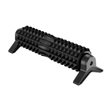 Imagem de Generic Rolo de espuma com suporte para massagem EVA, equipamento profissional para massagem muscular, rolo de para pernas, costas e academia, Preto