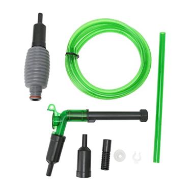 Imagem de Aquário Trocador de água, Sifão Tanque de Peixes Aspirador Manual Limpador de Cascalho de Aquário para Limpeza de Areia Troca de água (E-300)