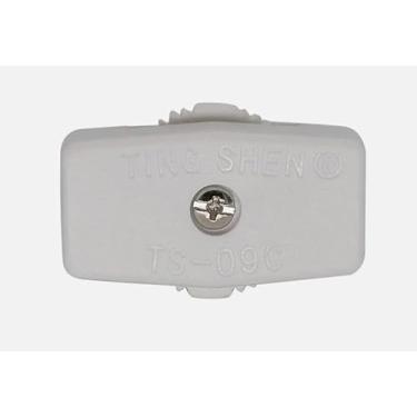 Imagem de QXNASU Candeeiro de mesa de pescoço de ganso ajustável para substituição de interruptor branco TING Shen TS-09C modelo C