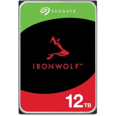 Imagem de HD 12TB SATA Seagate IronWolf - ST12000VN0008 (3,5pol, 6Gb/s, 7.200 RPM, 256MB Cache)