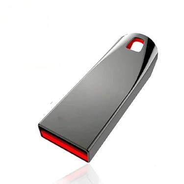 Imagem de PENDRIVE METALIZADO DE 1TB TIPO A, CONECTIVIDADE USB 3.2 E 2.0, NA COR GRAFITE, (CATÁLOGO 71)