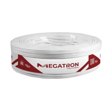 Imagem de Cordão Megatron 2x1mmx100m Rolo 300V Branco