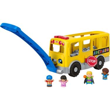 Imagem de Brinquedo didático Fisher-Price Little People Big Yellow Bus 1+ Y