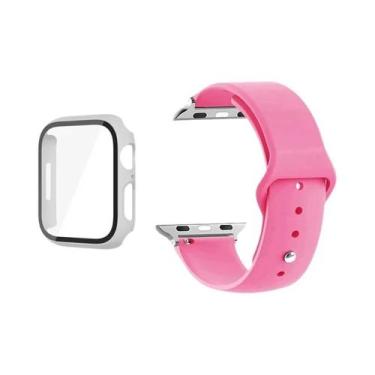 Imagem de Protetores De Tela Para Pulseira De Apple Watch, Estojo De Vidro Para 