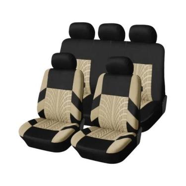 Imagem de Conjunto De Capas De Assento Universal Para Carro Com Bordado Da Marca