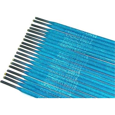 Imagem de 20 Varetas Eletrodo Solda Revestido Azul 6013 2,5mm Aço/Ferro Serralheiro Gerdau