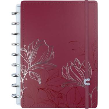 Imagem de Caderno Inteligente, Médio, Bruna Tavares Cherry, 190x255 mm, 80 Folhas