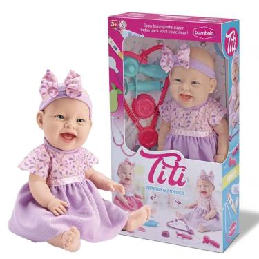 Imagem de Boneca Menina Bebe Reborn Dodoi Médica Kit Médico Bambola
