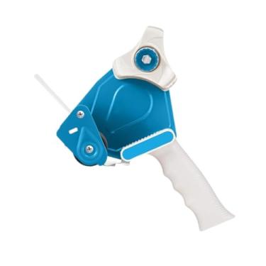 Imagem de Esquirla Dispensador de fita de embalagem, cortador de selagem, dispensador de fita portátil para caixas de mudança, caixas de embalagem, Azul