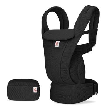 Imagem de Canguru P/Bebê 4 Posições Ergonômico Deluxe Mesh Preto Ergobaby