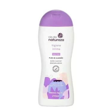 Imagem de Cia da Natureza Sabonete Líquido Íntimo Neutro Flor de Algodão 210ml