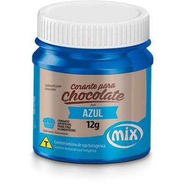 Imagem de Corante Em Gel P/ Chocolate Azul 12g Mix - MIX Ingredientes
