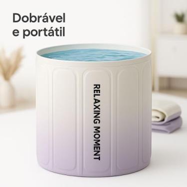 Imagem de Banheira De Gelo Dobrável Spa Portátil Alta Qualidade Grande - Varieda
