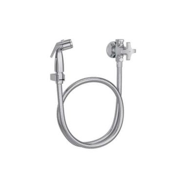 Imagem de Chuveiro Ducha Higiênica Cromada Max Com Registro Gaveta 1.20m - Deca