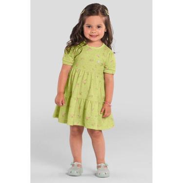 Imagem de Vestido infantil menina florido Brandili
