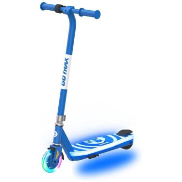 Imagem de Patinete Elétrico para Crianças de 4 a 7 anos com LED, Peso Max 35kg, Gotrax, Branco e Azul