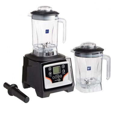 Imagem de Liquidificador Industrial AvaMix BX1100E2J 3,55 cv com Controle Touchpad, Temporizador, Velocidade Ajustável e 2 Recipientes de 1