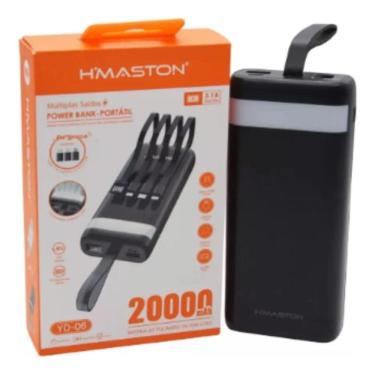 Imagem de Power Bank Portátil 20000Mah Bateria Rápida E Duradoura