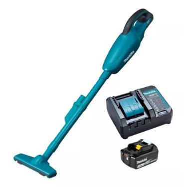 Imagem de Makita, Aspirador de Pó 18V com Bateria e Carregador - Makita