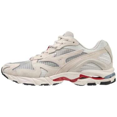Imagem de Tênis Mizuno Wave Rider 10 x Highsnobiety, Branco, 42