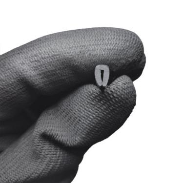 Imagem de Perfil Borracha Tipo U SBR Debrum Acabamento 6,5mm - 1 Metro Borrachas