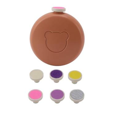 Imagem de Aparador de Unhas Elétrico para Bebês, Cortador de Unhas Com Cabeças de Substituição, Ferramenta para Recém-nascidos, Crianças e Adultos (Rosa)