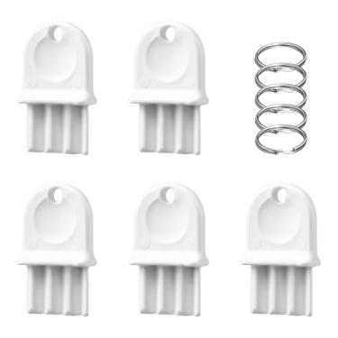 Imagem de Generic 5 chaves dispensadoras de papel toalha com 5 peças de chaveiro, plástico e metal, minimalista, compatível com Waffle Georgia Pacific Commercial Office Building Maintenance