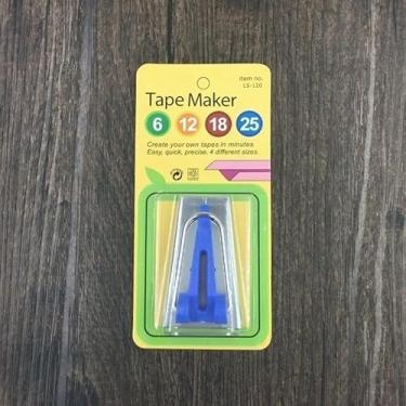 Imagem de 1 peça de pano de emenda, 4 tamanhos de tecido, fita adesiva, ferramenta de encadernação acolchoada, costura, 6 mm, 8 mm, artesanato, faça você mesmo (25 mm)