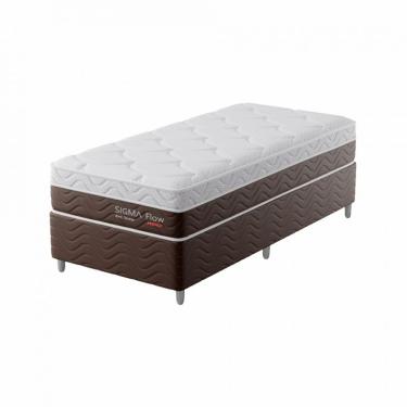 Imagem de Cama Box com Colchão Solteirão Sigma Flow Anti Stress (23x96x203)