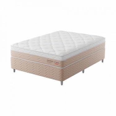 Imagem de Cama Box com Colchão Viúva Sigma Care Antialérgico (23x128x188)