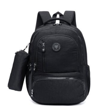 Imagem de Mochila Estojo Cavalera Espaçosa Escolar Reforçada-Unissex