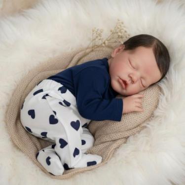 Imagem de Bebe Reborn Menino Recem Nascido Super Realista - Mundo Azul e Rosa