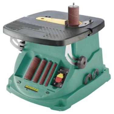 Imagem de Lixadeira de Bancada MR41417 com Eixo e Cinta de Lixa Oscilante 1/2HP 