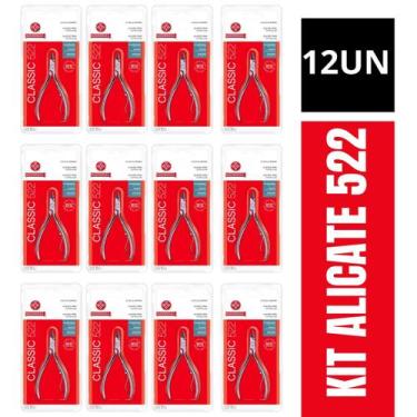 Imagem de Kit Alicate Mundial 522 Cúticula C/12