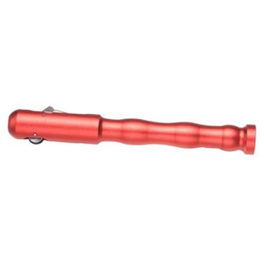 Imagem de YsXoWiui Caneta alimentadora de arame de solda, alimentador de arame tipo dedo para soldagem, caneta alimentadora de TIG, Vermelho
