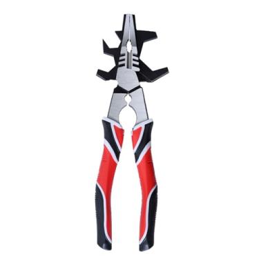 Imagem de Alicate de soldagem MIG de 8 polegadas de aço de alto carbono Alicate de soldagem elétrica profissional multifuncional para fábricas domésticas, armazéns, alça antiderrapante TPR