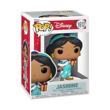 Imagem de Funko Pop! Disney: Princess Holiday - Jasmine - Princesas Disney - Boneco de vinil colecionável - Ideia de presente - Mercadoria oficial - Brinquedos para crianças e adultos - Fãs da Disney/Pixar