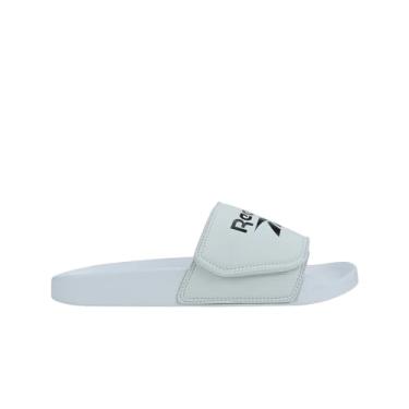Imagem de Chinelo Reebok Slide Velcro Branco Unissex (Branco, BR, Adulto, Numérico, 40)