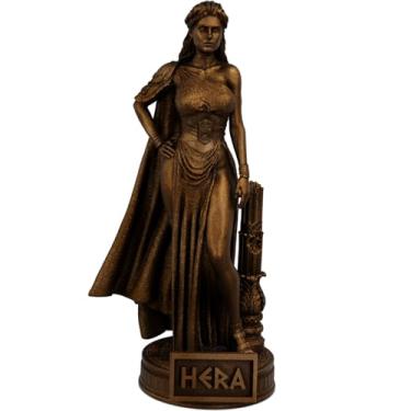 Imagem de Estátua Hera Deusa Grega - Rainha dos Deuses - Versão 3 (Cor Cobre Antigo)