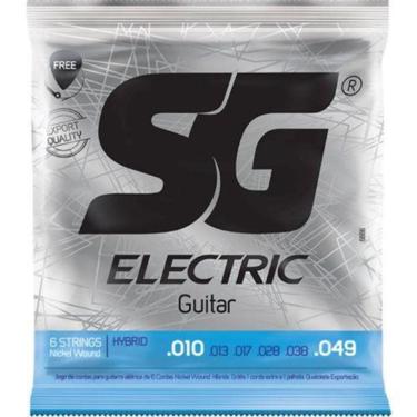 Imagem de Encordoamento 010 Para Guitarra Sg  Niquel Hibrido