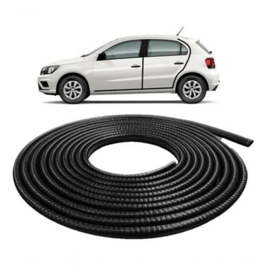 Imagem de 10m Borracha Couro Cobra Proteção Da Porta 7x14 Mm Gol G5 G6 [f103]