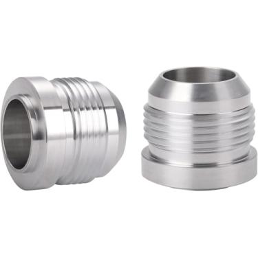 Imagem de Boleto macho 6061t6 Alumínio soldado no encaixe Bung (2 peças, 20 anos)