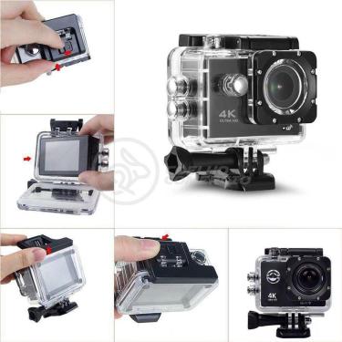 Imagem de Go Cam Camera Vídeo Action Ação Wifi 4K 30M Estilo Gopro