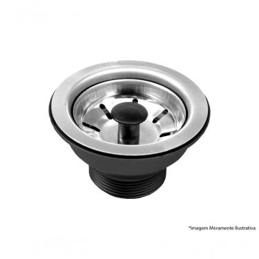 Imagem de Valvula Pia Americ Higiban Aco Inox 3.1/2Equot